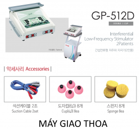 MÁY GIAO THOA KÍCH THÍCH ĐIỆN GP-512D